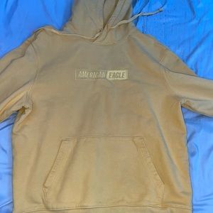 Yellow American Eagle hoodie